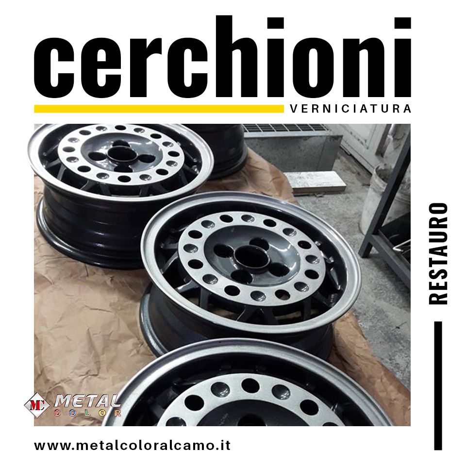 Cerchioni Fiat X19 _ Restauro